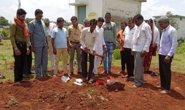 निमोरा में पानी टंकी निर्माण का किया भूमिपूजन