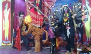 तूता में नवरात्रि के अवसर पर प्रतिदिन हो रहे है विविध कार्यक्रम ।