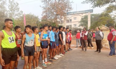 नेताजी कॉलेज अभनपुर में क्रॉस कंट्री एथेलेटिक्स प्रतियोगिता हुआ संपन्न