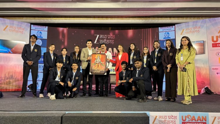 Zee UDAAN Chhattisgarh 2026 में श्री दावड़ा विश्वविद्यालय को मिला सम्मान